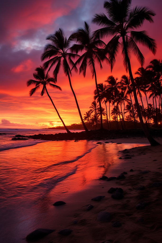 Sunset Beach Pink