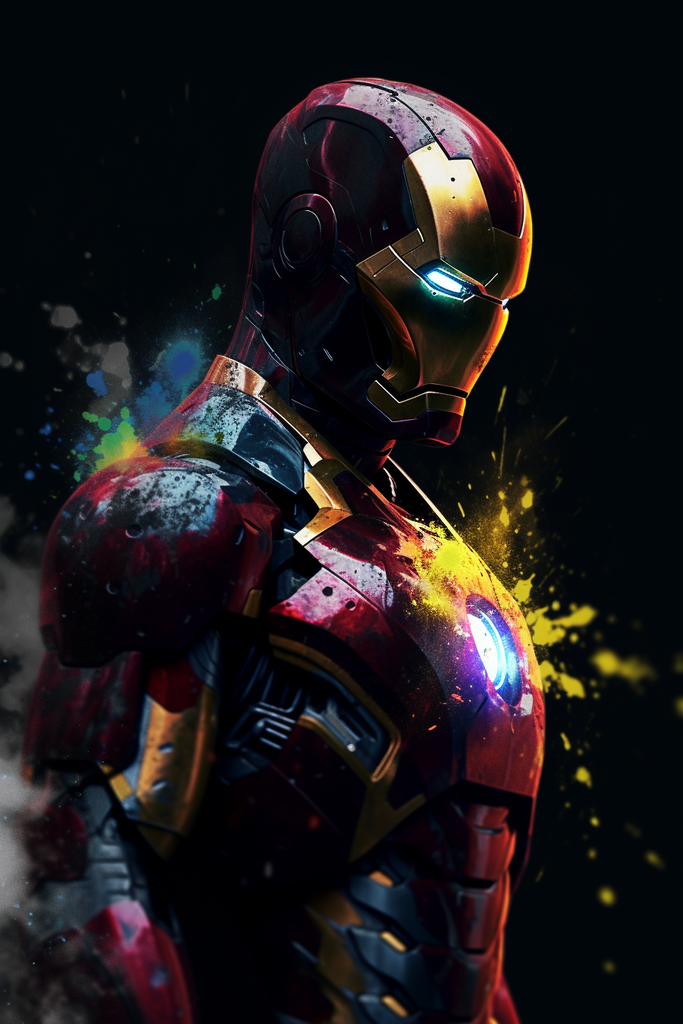 The Metal Splash Painting