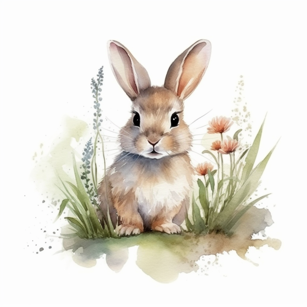 Rabbit in Grass