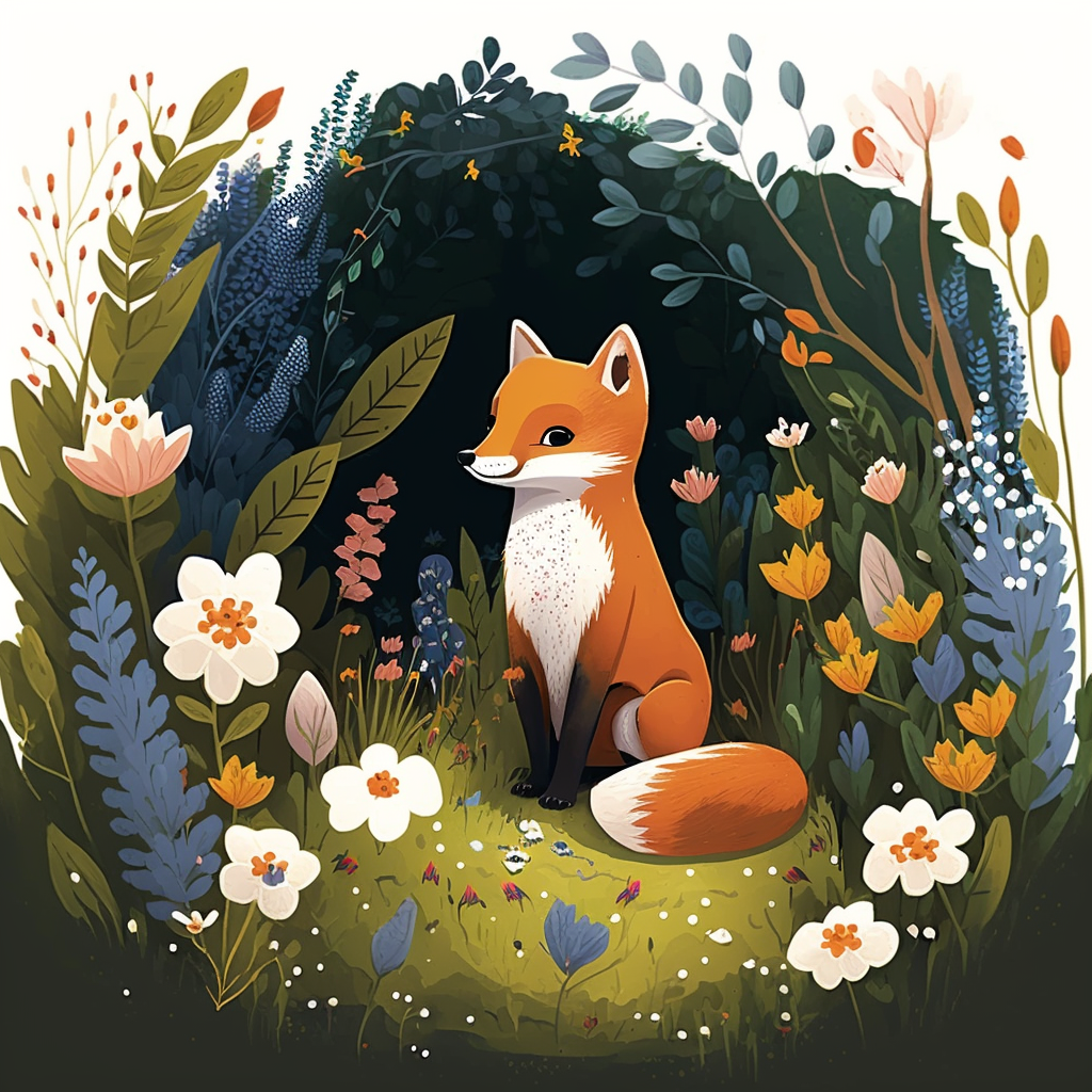 Renard dans le Pré