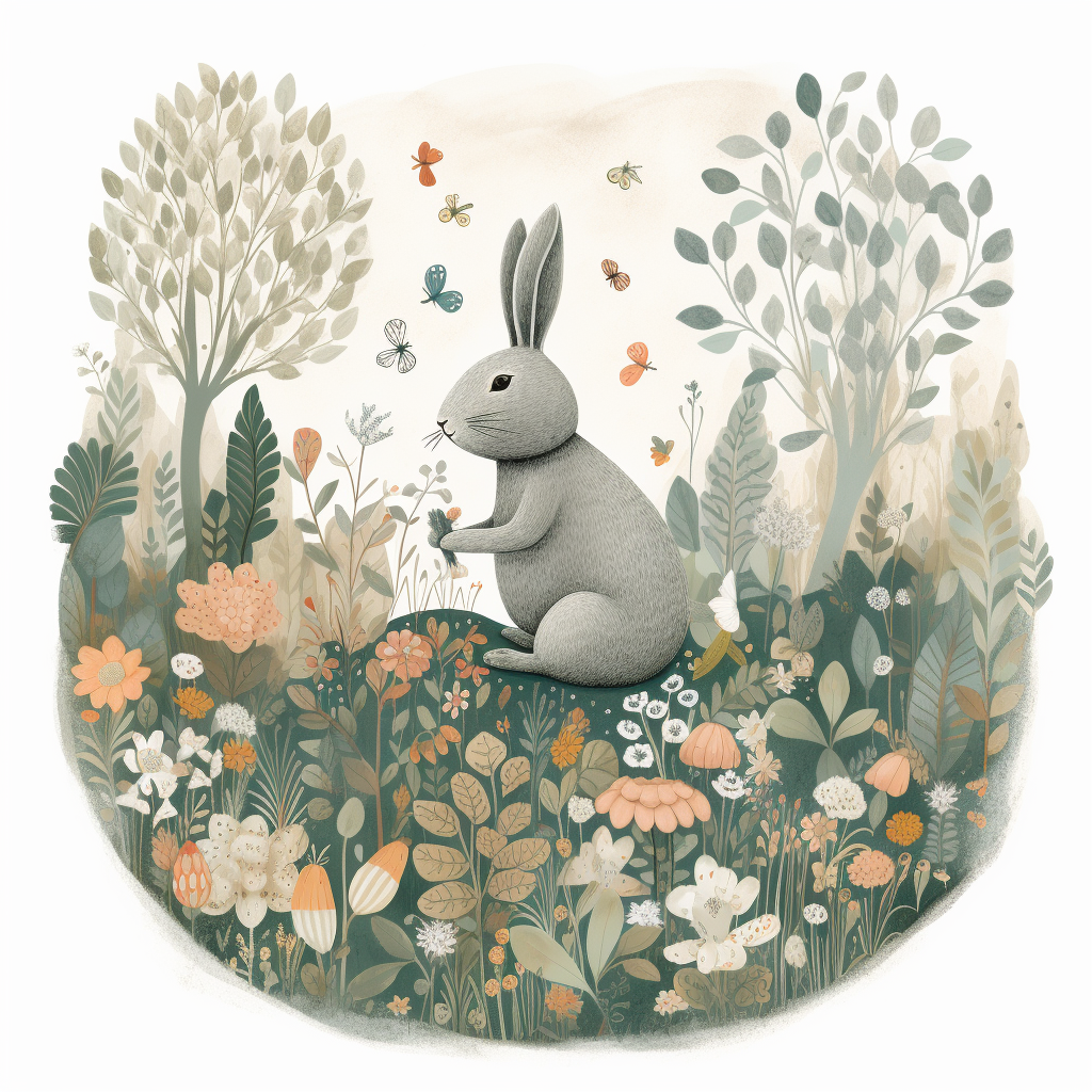 Rabbit in Meadow