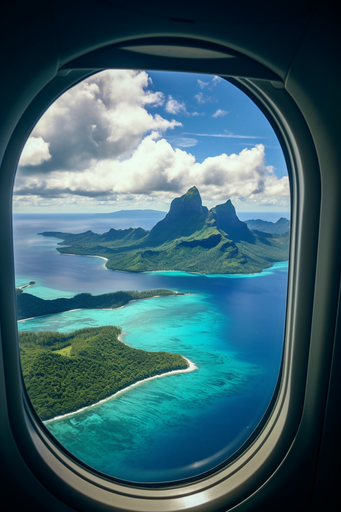 Bora Bora by Plane