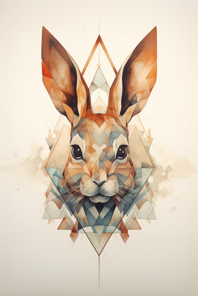Rabbit Portrait