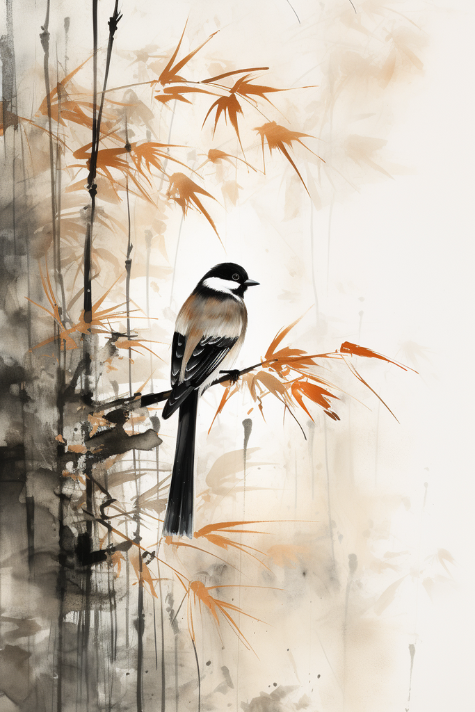 Bird in Bamboo