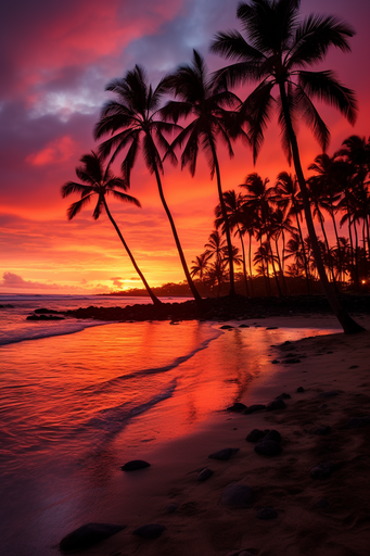Sunset Beach Pink
