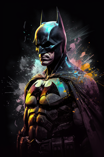 The Bat Splash Painting