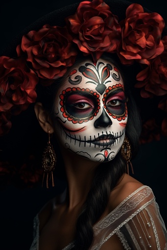 Dia de los Muertos Girl