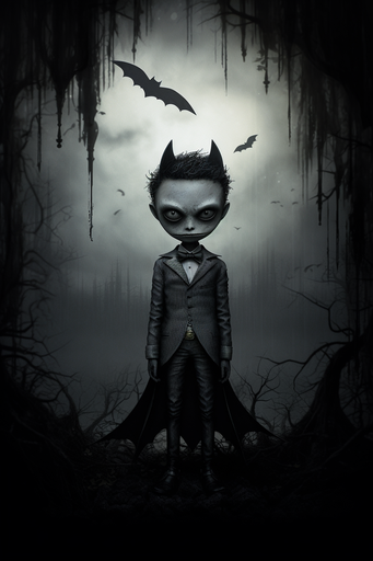 The Bat Tim Burton's Style