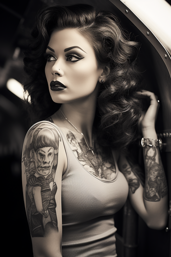 Pinup Girl Airplane