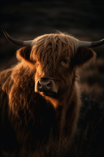 Highlander Portrait Golden Hours
