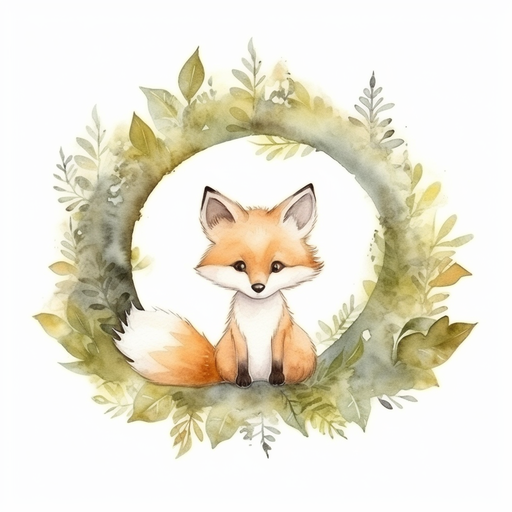 Fox in Forest