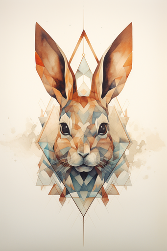Rabbit Portrait